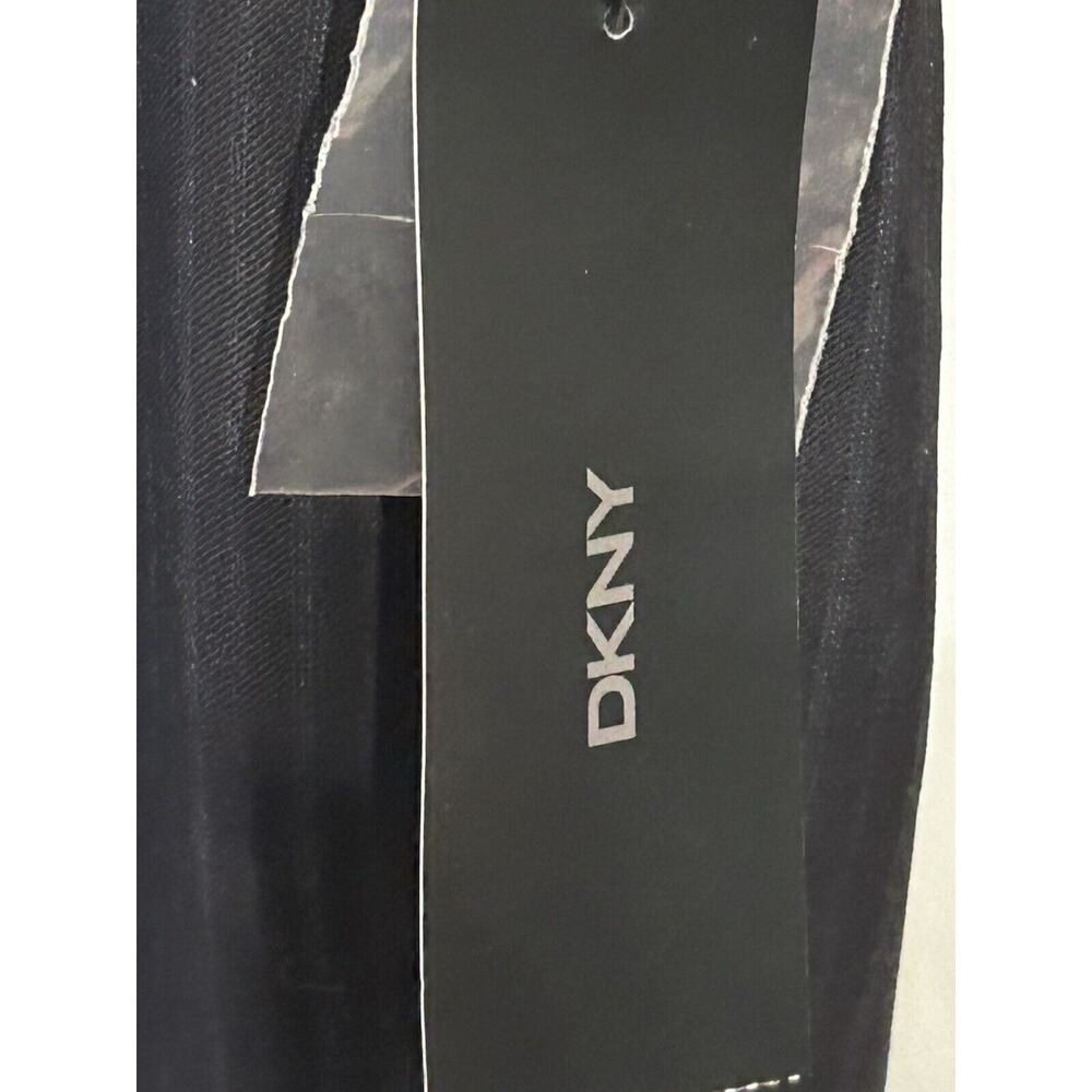 NWT DKNY Charcoal Pin Stripped Pants Women's size 33 - Picture 4 of 4